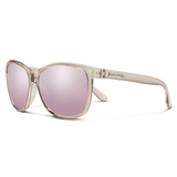 Suncloud Sashay Transparent Taupe  / Polarized Pink Gold Mirror