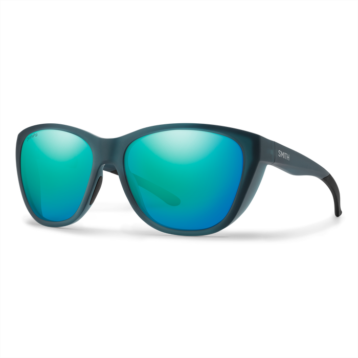 Smith Shoal Matte Pacific Crystal / ChromaPop Glass Polarized Opal Mirror