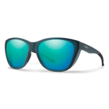 Smith Shoal Matte Pacific Crystal / ChromaPop Glass Polarized Opal Mirror