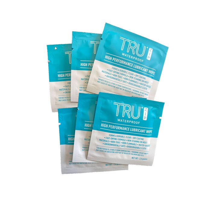 Fishpond TruZip Lubricant Wipes - 6 Pack