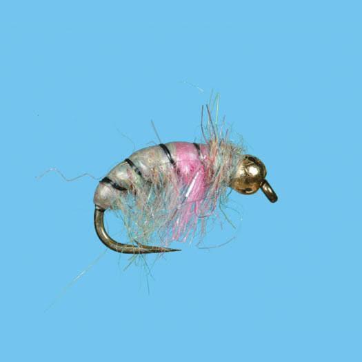 Rainbow Tungsten Bead Czech Nymph