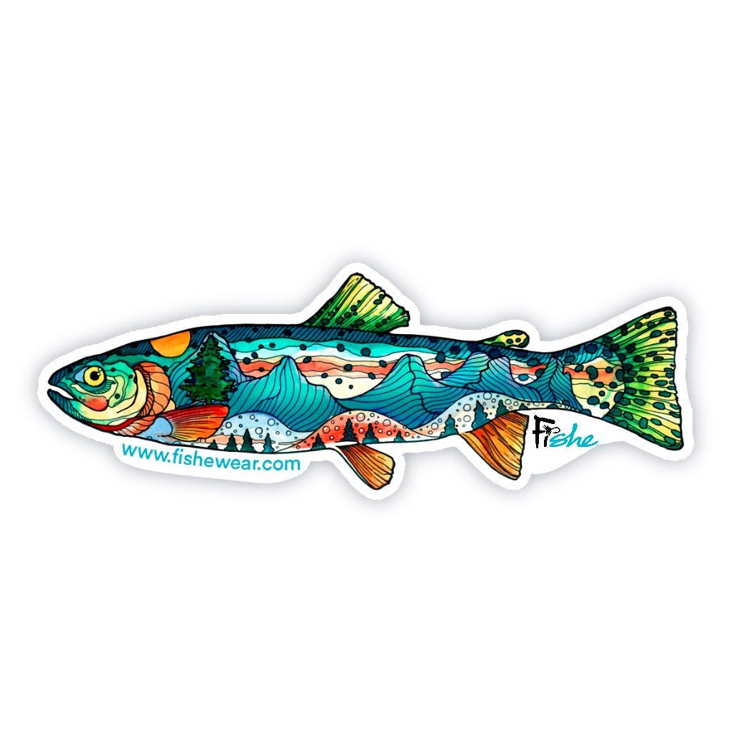 Idaho Fishing Stickers for Sale