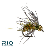 Olive Tungsten Bead  Soft Hackle